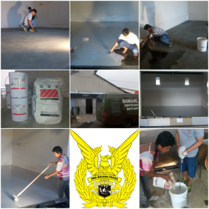 Self Leveling Floor (Epoxy) @X-Ray Room DEPOHAR 10, Husein Sastranegara Airport, Bandung