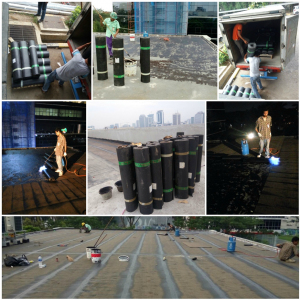 Waterproofing Membrane @Telkomsigma, German Centre, BSD, Tangerang